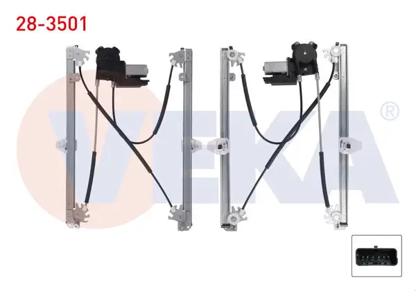 Cam Krıkosu Elektrikli Sağ On Renault Megane II (Bm0 / 1,Cm0 / 1) 1.4İ 2002-2008