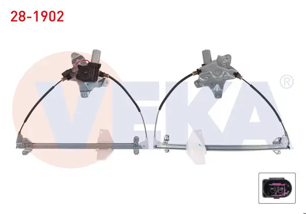 Cam Krıkosu Elektrikli Motorlu Sol Ön Ford Transit Connect / Tourneo Connect 2006-2013