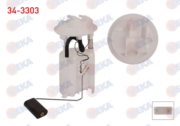 Yakıt Depo Şamandırası Peugeot Partner (5,5F) 1.9 D 1996-2008 / Berlingo (M) 1.9 D 1996-2008