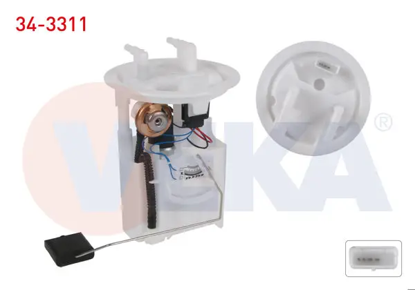 Yakıt Depo Şamandırası 3.5 Bar Soldan Fişli Peugeot 206 (2A / C) 1.4İ 16V 1998-2006 / 206 (2A / C) 1.6İ 16V 1998-2006 / Peugeot 406 (8B) 2.0İ 1995-2004