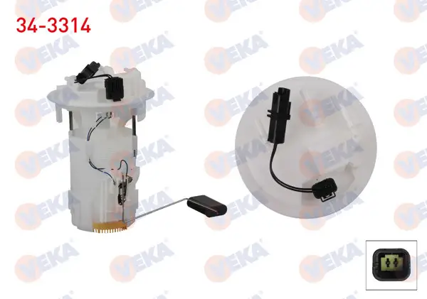 Yakıt Depo Şamandırası Peugeot 301 1.6 HDI 2012-/ 208 1.4 HDI-1.6 HDI 2012-2019 / C-Elysee 1.6 HDI 2012 -