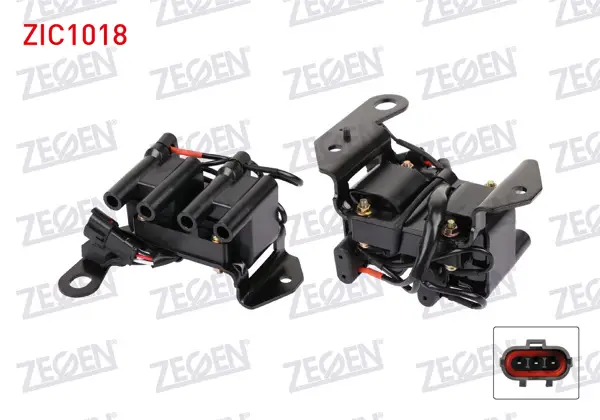 Ateşleme Bobini Hyundai Accent I (X-3) 1.3İ (G4eh) Düz Tip 1994-2000 / Accent I (X-3) 1.5İ (G4ek) 1994-2000 / Elantra I-II 1.5İ 12V (G4ek) 1990-2000