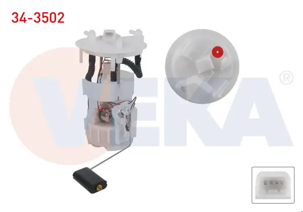 Yakıt Depo Şamandırası 3.5 Bar Renault Megane II (Bm0 / 1,Cm0 / 1) 1.6 16V 2002-2008 / Megane II (Bm0 / 1,Cm0 / 1) 1.4İ 2002-2008