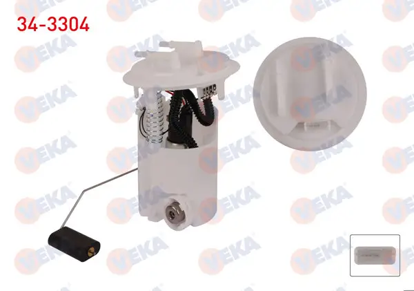 Yakıt Depo Şamandırası 3.5 Bar Sagdan Fişli Peugeot 206 (2A / C) 1.4İ 16V 1998-2006 / 206 (2A / C) 1.6İ 16V 1998-2006 / Peugeot 406 (8B) 2.0İ 1995-2004