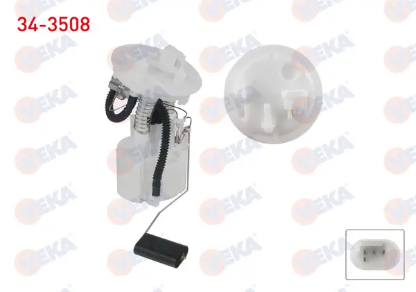 Yakıt Depo Şamandırası Çift Çıkış 3 Bar Renault Megane I 1.4İ 16V 1996-2003 / 1.6İ 16V 1996-2003 / 2.0İ 1996-2003 / Renault Scenic I 1.6İ 16V 1999-2003 / 1.4İ 16V 1999-2003 / 2.0 16V 1999-2003