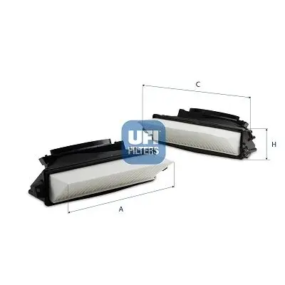 Hava Filtresi Mercedes Om642 W212 W204 2 li Set