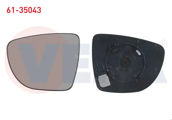 Ayna Camı Sol Mekanik Renault Clio IV 2012-/ Captur 2013