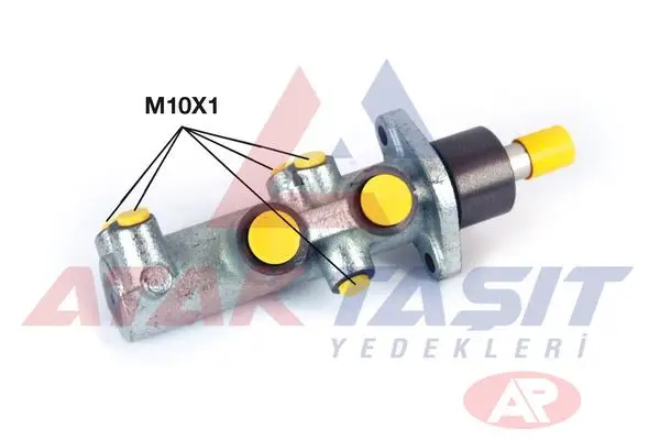 Fren Anamerkez Dokum 25,4 mm Ducato 2.3 JTD-2.8 TDI 2002-2006 / Ducato 2.0 JTD-2.8 JTD 1994-2002 / Boxer 2.0 HDI-2.2 HDI-2.8 HDI 1994-2006 / Jumper 2.0 HDI-2.2 HDI-2.8 HDI 1994-2006