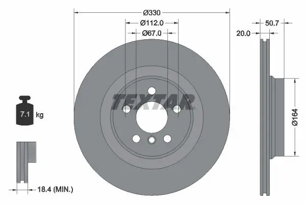 Fren Diski BMW F-39 / 40 / 44 U-11