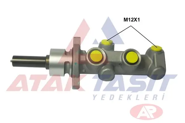 Fren Ana Merkezi Alüminyum 23,81 mm (Espsız) Citroen C4 1.6-1.6 HDI-2.0-2.0 HDI M-T 2004-2009 / Peugeot 307 1.6-1.6 HDI-2.0 HDI-2.0İ M-T 2000-2007