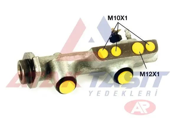 Fren Anamerkez Dokum 19,05 mm Renault R9 1.4-1.4E-1.6 1985-2000 / Renault R11 Flash 1.4-1.6-1.7 1987-1995