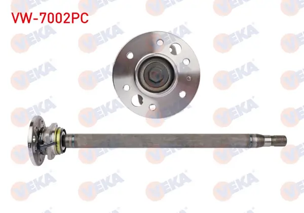 Aks Mili Arka Sol Poryalı (Civatalı) Kalın 29X30 Uzunluk 886mm Volkswagen Crafter 2.5 TDI 2006-2016 / Mercedes Sprinter 2006 -