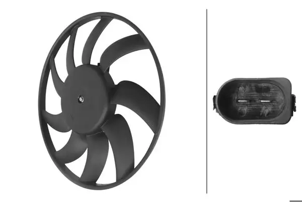 Fan Motoru-400 mm 400W (Audi A6 11-18 A7 11-18 Q3 12-18)