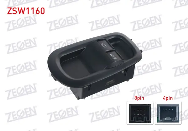 Cam Açma Anahtarı Çiftli 12 Pin Çerçeveli Ford Transit (V362)-(V363) 2012 -