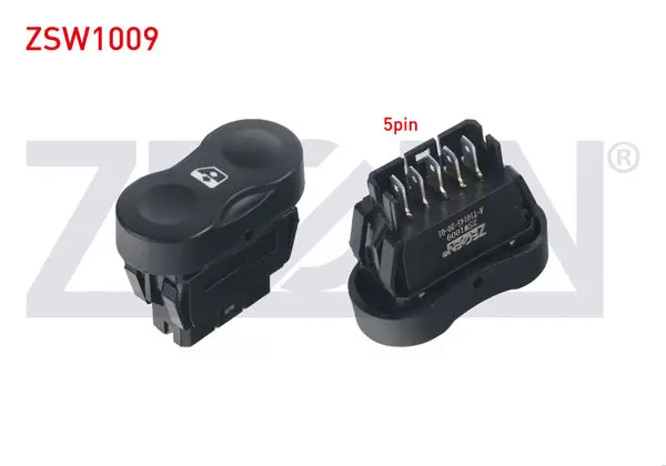 Cam Açma Anahtarı Tekli Turuncu Işık 5 Pin Dacia Duster 2010-/ Sandero 2008-2013