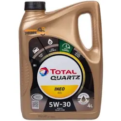 Quartz İneo ECS 5W30 4lt Motor Yağı Partiküllü Psa Onaylı Acea C2   2025 Tarihli