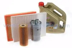 Volkswagen Passat 2001 - 2005 1,9TDI AVF Periyodik Bakım Seti Motor Yağlı Mann / Castrol Marka