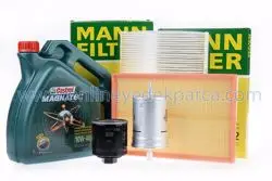 Volkswagen Polo 1.4 BBY - BBZ - BKY Periyodik Bakım Seti Motor Yağlı Mann / Castrol Marka