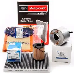 Ford Fiesta 2012-2018 1.6 TDCI Periyodik Bakım Seti Motorcraft Set Orijinal