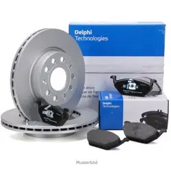 Volkswagen Bora 1998 - 2004 Arası Ön Fren Disk Ve Balata Takımı Delphi Marka
