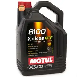 8100 X-Clean EFE 5W30 Partiküllü Motor Yağı 5LT 2025 Üretim