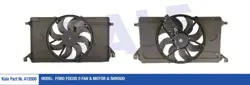 Ford C-Max 2004-2007 1.6 Benzinli Fan Motoru Komple