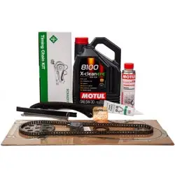Opel Combo C 1.3 Dizel Zincir Seti İNA Contalı / MOTUL 8100 X-Clean EFE 5W30 Dexos2 / Motul Engine Clean Motor içi Temizleyici 300 ml