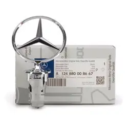 Motor Kaput Yıldızı W123-W124-W126-W201 Komple Orijinal