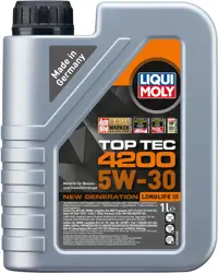 5W-30 Motor Yağı Tam Sentetik Top Tec 4200 1 Litre (8972)