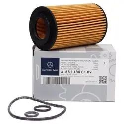 W212 Kasa E220 CDI 651 Motor Yağ Filtresi Orjinal