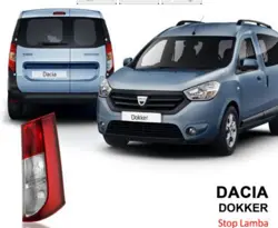 Dacia Dokker 2013- Sağ Stop Lambası Yerli Marka