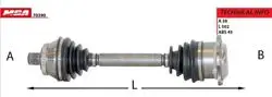 Volkswagen Passat 2001-2004 Arası AVF Motor Sağ Aks