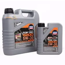 LIQUI MOLY 5W-30 Motor Yağı Tam Sentetik Top Tec 4200 5 Litre (3715 - 8972)