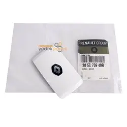 Renault Clio 5 2019- Anahtar Kapağı Beyaz