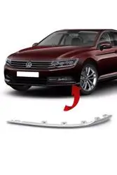 Volkswagen Passat 2015 Model Sonrası Ön Tampon Sol Alt Köşe Nikelajı