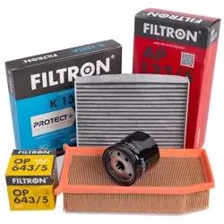 Renault Clio 4 2012-2018 1.5 dCi Periyodik Yağ Bakım Filtre Seti Üçlü Filtron Marka