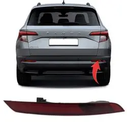 Skoda Karoq Sağ Arka Tampon Reflektörü Vag Orijinal