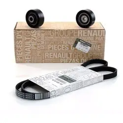 Renault Clio 3 2004-2010 1.2 16V Benzinli Alternatör Kayış Kiti Gergi Bilyalı