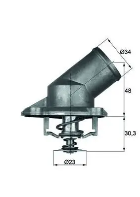 Termostat Corsa.C 1.2-1.4 *Z12xe-Z14xep*
