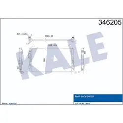 Dacia Duster 1 2013- 1.5 dCi 4x4 Su Radyatörü