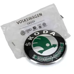 Skoda Octavia 1997-2012 Model Arası Ön Kaput-Arka Bağaj Kapağı Logosu Orijinal