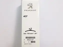 Peugeot 407 2005-2011 Ön Silecek Takım Orijinal