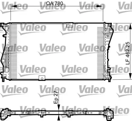 Radyatör 10-Traffic-Vivaro 2.0 DCI 90-115Hp +-Ac
