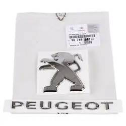 Peugeot 2008 2013-2019 Bagaj Kapak Amblemi Orijinal
