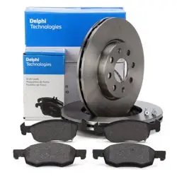 Opel Corsa E Ön Fren Disk / Balata Takımı 14 İnç Delphi Marka 2015-2019