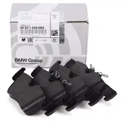 Arka Fren Balatası BMW 1 Serisi F40 / 2 Serisi F45–F46 / X1 F48–F49 / X2 F39 – Mini F54–F60 (2014–2018)