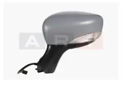 Renault Clio 4 2012-2020 Arası Sol Dış Dikiz Aynası Komple Elektrikli Astar Kapaklı Yerli Marka