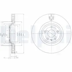 Fren Aynası On (340X30mm) Tt 07-14