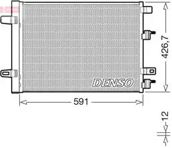 Klima Radyatörü (Kondenser) 18-A-Seri (W177-V177) B-Seri (W247)