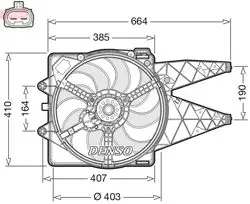 Fan Motoru 08-14 Bravo.II 12V